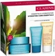 Набір для догляду за обличчям Clarins Hydra-Essentiel Крем для обличчя 50 мл + Маска для обличчя 15 мл + Пінка для вмивання 30 мл (3666057413421) - зображення 2
