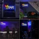 Неоновая LED вывеска “BAR” с коктейлем 16.5×8.7” (USB, диммируемая) - изображение 5
