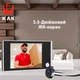 Цифровая дверная глазок-камера с 3.5-дюймовым LCD-экраном и звонком - изображение 2