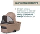 Коляска 2 в 1 Chicco Bellagio 2 Коричневая (87183.52.01) - изображение 12