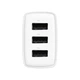 Мережевий зарядний пристрій Baseus Compact Charger 3U 17W EU White - изображение 5