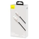 Кабель Baseus Cafule Series Metal Data Cable USB to Type-C 66W 1m Black - зображення 2