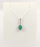 Серебряная подвеска с бериллом и цирконием P600/м-бр - изображение 10