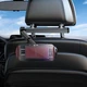 Автомобильный держатель для планшета и телефона HOCO H69 Gamble telescopic tablet car holder раздвижной держатель на подголовник сиденья авто Черный - изображение 5