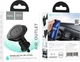 Магнитный автодержатель для телефона HOCO H28 Rainbow ring magnetic car holder в дефлектор с усиленным винтовым зажимом и вращением на 360° Черный - изображение 6