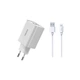 Зарядное устройство Proda PD-A28i 2хUSB 2.4A + USB Ligthtning 1.0m (PD-A28i-WH) (347157) - изображение 1