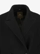 Пальто однотонне жіноче GENUA G01120-0009 XL Чорний shop (2000999597190) - изображение 3