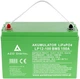 Аккумуляторная батарея AZO Digital LiFePO4 LP12-100 12.8V 100Ah Bluetooth (AZO00D1335) - изображение 1