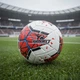 Мяч футбольный TK Sport №5 420 грамм White/Red (C44442/4) - изображение 7