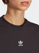Футболка хлопковая длинная женская Adidas Originals Adicolor Essentials Regular T-Shirt IC1826 M Black (4066752813950) - изображение 8