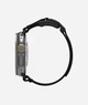 Ремешок AULUMU A11 Mag Buckle Slim Band для Apple Watch Ultra 49 мм / Series 42 мм / 44 мм / 45 мм / 46 мм / SE 44 мм Черный/Черный - изображение 3