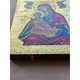 Писаная Корфская икона Пресвятой Богородицы 15×19 см - изображение 5