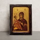 Греческая икона Пресвятой Богородицы Троеручица 17 × 23 см - изображение 1