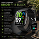 Смарт-часы Ddidbi P114 Black, Bluetooth 5.3, звонки, 1.85", IP68, пульс, SpO₂, 120+ спортивных режимов - изображение 2