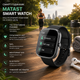 Смарт-годинник Matast Smart Watch 1.91", 110+ спортивних режимів, пульсометр, SpO2, моніторинг сну, Bluetooth - зображення 1