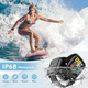 Смарт-годинник FMK 1.72" Bluetooth з дзвінками, IP68, пульсометр, SpO₂, тиск, фітнес-трекер для Android та iPhone, чорний - зображення 7