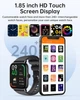 Смарт-часы LLKBOHA P72: 1,85" HD-дисплей, Bluetooth-звонки, 111+ спорт-режимов, мониторинг здоровья - изображение 3