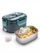 Электрический ланч-бокс ELECTRONIC LUNCHBOX 220V + 12V, Контейнер для подогрева пищи от сети и прикуривателя, с нержавеющей емкост - изображение 4