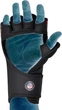 Тренировочные перчатки RDX GRAPPLING GLOVES NEW AURA F17 черный, красный Уни S - изображение 4
