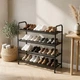 Полиця для взуття Shoe Rack 67 х 23 х 64 см 4 полиці на 12 пар (04 SR) - зображення 6