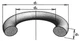 Кольцо уплотнительное 80х4.5 (082*090*46) (O-ring d 80*4.5 NBR-70) - изображение 2