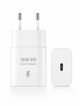 Сетевое зарядное устройство для Samsung 15W PD USB Type-C Fast Charging, быстрая зарядка, белое - изображение 1