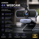 Вебкамера UGREEN 4K 8 Мп з мікрофонами, автофокус PDAF, USB-A/Type-C, для Zoom - зображення 1