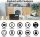 Портативное DAB/DAB+ FM радио WOVTE с Bluetooth, аккумулятором 2200 мАч, будильником и таймером - изображение 3