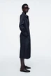 Сукня жіноча COS double-breasted midi shirt dress 1266194002 Eur 36 Синій - изображение 4