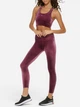 Спортивный топ для фитнеса женский Tommy Hilfiger 742201150 M Бордовый (1160493437) - изображение 4