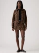 Джинсовая куртка женская Levi`s 273173549 XL Леопардовая (1160559362) - изображение 3