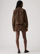 Джинсовая куртка женская Levi`s 273173549 XL Леопардовая (1160559362) - изображение 4