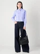 Рубашка хлопковая женская Tommy Hilfiger 34182433 XL Сиреневая (1160472422) - изображение 4