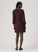 Платье короткое осеннее женское Levi`s 796431688 XS Бордовое (1160419347) - изображение 2