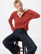 Лонгслив длинный женский Uniqlo 987324447 L Красный (1160532000) - изображение 1