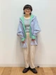 Толстовка женская Uniqlo 640271525 L Зеленая (1160533565) - изображение 3