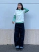Толстовка женская Uniqlo 640271525 L Зеленая (1160533565) - изображение 12