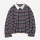 Поло женское UNIQLO 465486541 M Коричневое/Синее (1159863346) - изображение 17