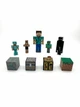 Набір фігурок Minecraft 5 героїв, 4 блока, 3 аксесуари Модельки Майнкрафт Стів (6490) - зображення 3
