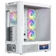 Корпус Modecom VOLCANO AQ400 ARGB MIDI SIDE LCD 6,2”, 4x120mm fans WHITE без БП ATX - изображение 7