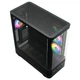 Корпус Modecom VOLCANO AQ200 ARGB MIDI FRONT LCD, 4x120mm fans BLACK без БП ATX - изображение 8