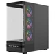 Корпус Modecom VOLCANO AQ200 ARGB MIDI FRONT LCD, 4x120mm fans BLACK без БП ATX - изображение 10