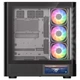 Корпус Modecom VOLCANO AQ400 ARGB MIDI SIDE LCD 6,2”, 4x120mm fans BLACK без БП ATX - изображение 7