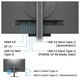Монитор BenQ 31.5" RD320U, 4K, IPS, 2хHDMI, DP, USB-C, USB-hub, HAS, Pivot - изображение 5