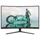 Монітор Philips 31.5" 32M2C3500L, QHD, Fast VA, 180hz, вигнутий, 2хHDMI, DP - зображення 1
