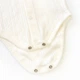 Боди Dexter`s-рубашка для мальчика с бабочкой collar bow из рибаны 80 см молочный - изображение 5