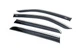 Вітровики з хромом (4 шт, Niken) для Volkswagen Amarok 2010-2022 рр - зображення 2