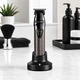 Триммер для барберов и парикмахеров BaByliss PRO Skeleton FX Gunsteel профессиональный для бороды, окантовки и фейда, бесщеточный Ferrari DC мотор, T-образный DLC нож 40 мм, Zero Gap, Li-Ion аккумулятор, EDM Technology, 7200 об/мин (EZ96XF) - изображение 3