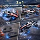 Радиоуправляемая дрифт машинка для детей и подростков QY66-D7, игрушка для активных игр, красная, с дистанционным управлением - изображение 3