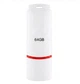 USB флешнакопичувач High Speed Flash Drive універсальна флешка для комп'ютера та ноутбука 64GB White - изображение 2